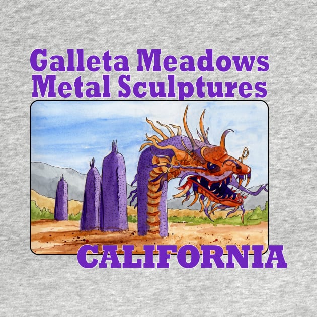 Galleta Meadows Metal Sculptures, California by MMcBuck